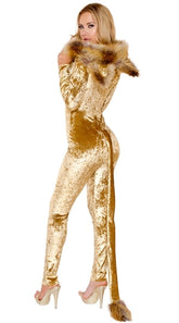 Sexy Golden Cat Costume
